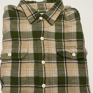 Levi's Button Down Plaid Flannel